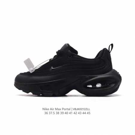 耐克 Nike Air Max Portal 休闲厚底增高气垫老爹运动鞋 2024新款鞋型 Nike Air Max Portal 跟高5公分左右 是Nike - 点击图像关闭
