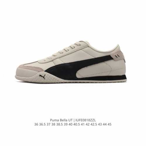 公司级puma Bella Ut 时尚百搭 舒适 防滑 低帮 生活休闲鞋 薄底鞋。 货号:402186 01 尺码:36 36.5 37.5 38 38.5 3