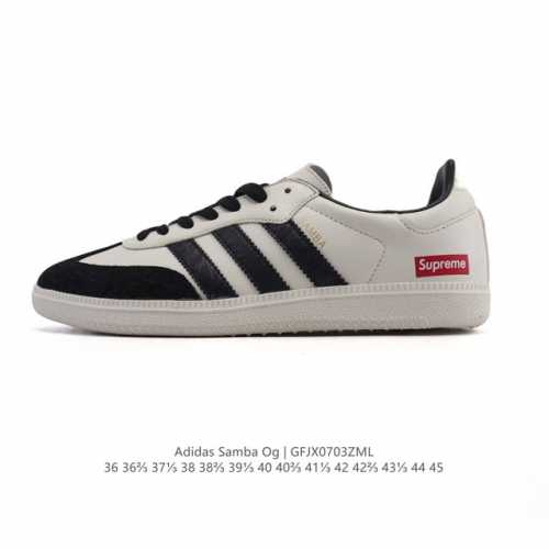 公司级 阿迪达斯 德训鞋 Adidas Originals Samba Og Shoes 经典运动鞋小白鞋 T头鞋 男女士板鞋 彰显休闲摩登风情的时尚经典鞋。它