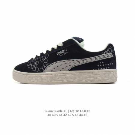 彪马puma Suede Xl 低帮复古轻便透气防滑减震休闲鞋 厚底增高运动板鞋 类型：男鞋 尺码: 40-45含半码 货号：3 205-02 编码：Aqtb1 - 点击图像关闭