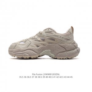 公司级 斐乐 男女款老爹鞋 Fila Fusion 厚底增高跑步鞋 百搭运动板鞋 意大利百年经典运动品牌，网红单品 小红书推荐爆款 Fila斐乐新款小白鞋斐乐潮
