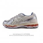 公司级 亚瑟士 Kith X Asics Gel-Kayano 12.1 “Light Sage”运动舒适防滑透气 低帮跑步鞋 厚底增高老爹鞋 该款Asics