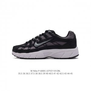 公司级 耐克 NIKE 男女子休闲运动鞋P-6000Premium 轻便舒适透气防滑缓震耐磨跑步鞋。P-6000 是一款植根于 2000 年代风格的混合款式，让