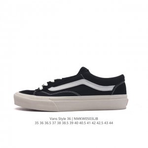 真标 带半码 Vans 万斯 Style 36 经典低帮帆布休闲运动硫化滑板板鞋。真的是吹爆的系列,那就是vansstyle36系列低帮经典复古文化休闲运动篮球