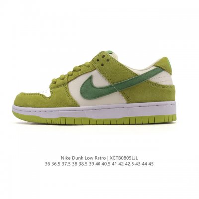 真标 耐克 Nike Sb Dunk Low Pro 男款运动鞋复古板鞋。采用柔软皮革鞋面，经久耐穿，塑就如元年款 Dunk 般的复古质感。鞋头透气孔，搭配鞋口