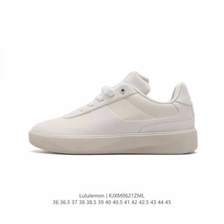 lululemon Cityverse 露露乐蒙 板鞋 白色 lulu家的第一双男女款板鞋，做的真心不错，颜值挺高的，上脚很轻盈，脚感还算舒适，整体以白色为主， - 点击图像关闭