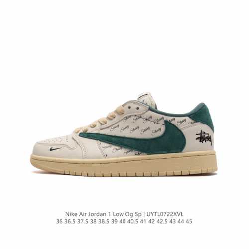 耐克 Nike Air Jordan 1 Low Og Sp Military Blue Aj1乔1 倒勾 低帮篮球鞋 Aj1 乔丹1代 Aj1 乔1 反向脚趾