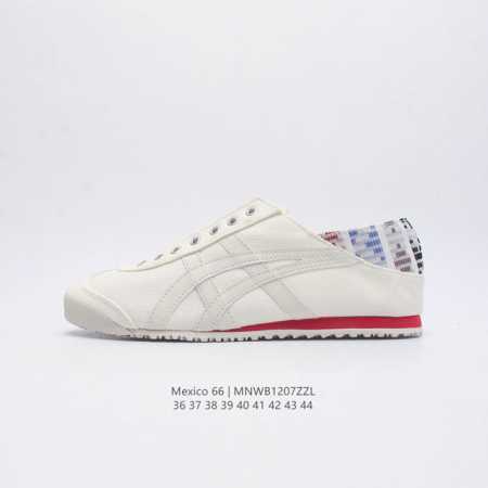 Asics 亚瑟士 男女鞋真标半码制 日产经典老牌-鬼塚虎 Onitsuka Tiger Mexico 66经典墨西哥系列复古经典百搭板鞋休闲运动鞋慢跑鞋 采用 - 点击图像关闭