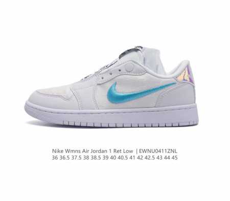 耐克 乔丹air Jordan 1 Low Aj1 乔1 乔丹1代aj1 低帮复古文化休闲运动篮球鞋。该鞋款从 1985 年元年款汲取设计灵感，焕新演绎简约经典 - 点击图像关闭
