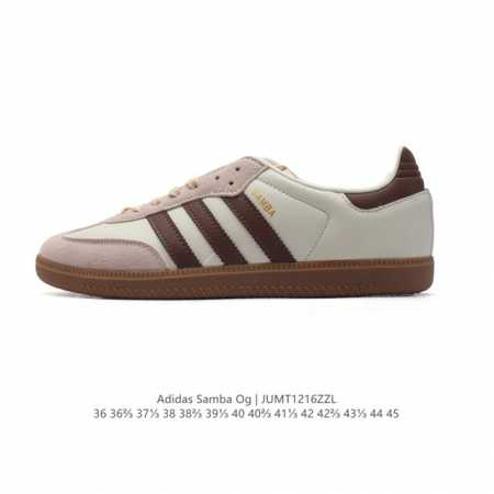 阿迪达斯 德训鞋 Adidas Originals Samba Og Shoes 经典运动鞋小白鞋 T头鞋 男女板鞋 彰显休闲摩登风情的时尚经典鞋。它诞生于50 - 点击图像关闭