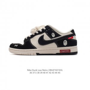 公司级 耐克 Nike Dunk Low Retro 运动鞋复古板鞋 作为 80 年代经典篮球鞋款，起初专为硬木球场打造，后来成为席卷街头的时尚标杆，现以经典细