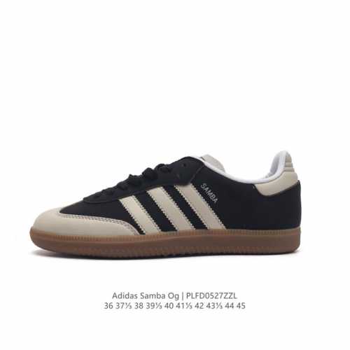 阿迪达斯 德训鞋 Adidas Originals Samba Og Shoes 经典运动鞋小白鞋 T头鞋 男女板鞋 彰显休闲摩登风情的时尚经典鞋。它诞生于50