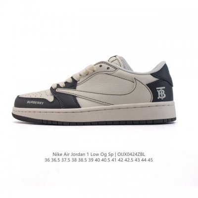真标 耐克 Nike Air Jordan 1 Low Og Sp Military Blue Aj1乔1倒勾 2025年新款 蛇年新款 低帮篮球鞋 Aj1 乔
