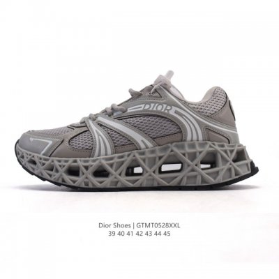 公司级 Dior 迪奥 高奢品牌 彰显高级气质 Dior 运动鞋低帮系列复古休闲鞋时尚慢跑鞋厚底老爹鞋圆头系带 运动跑鞋 生活休闲鞋 男款 时髦单品 时尚百搭