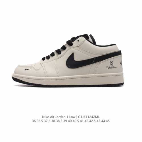 公司级 耐克 乔丹air Jordan 1 Low Aj1 乔1 乔丹1代aj1 低帮复古文化休闲运动篮球鞋。该鞋款从 1985 年元年款汲取设计灵感，焕新演绎