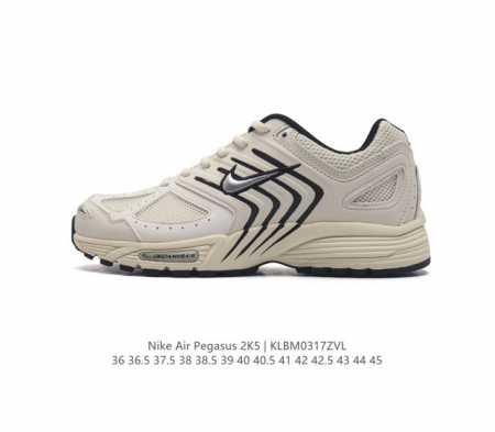 Nike 耐克 Nike Air Pegasus 2K5 專為跑者打造的熟悉彈力腳感再度回歸 助你攻克各種目標 再不然 也能為你增添足下風采 2K5 版保有你喜 - 点击图像关闭