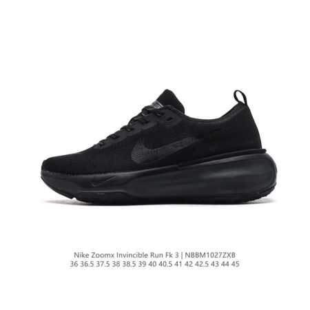 耐克 Nike ZOOMX INVINCIBLE RUN FK 3 机能风格运动鞋 厚底增高老爹鞋。最新一代的invincible 第三代来了！首先鞋面采用的是 - 点击图像关闭