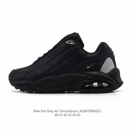 耐克 Nike Hot Step Air Terra Nocta 男士运动鞋气垫缓震篮球鞋。小金属钩细节 说唱歌手Drake携手子品牌Nocta与Nike一起推 - 点击图像关闭