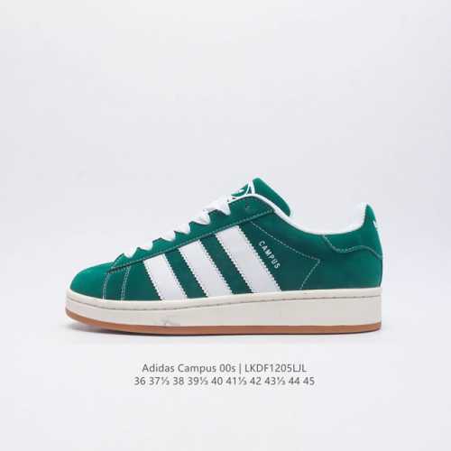 Adidas阿迪达斯.男女鞋 三叶草CAMPUS 00s 面包鞋复古休闲板鞋 千禧回潮！adidas Campus 00s 经典再现！面包化的campus鞋款在