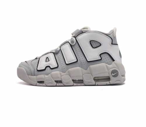 耐克 Nike Air More Uptempo '96 皮蓬全掌气垫男女子运动鞋厚底增高缓震慢跑鞋 升级原楦原档案开发版型 采用同源一致牛剖革鞋面材质 市面最