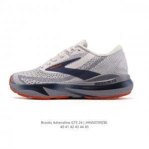 新品公司级 Brooks 布鲁克斯 Adrenaline Gts 追岚24 男子支撑跑鞋低帮 功能 缓震,支撑透气跑步鞋！布鲁克斯Adrenaline Gts