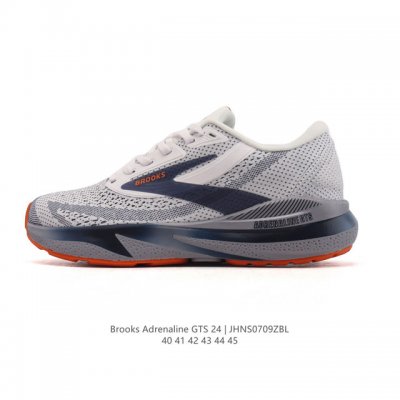 新品公司级 Brooks 布鲁克斯 Adrenaline Gts 追岚24 男子支撑跑鞋低帮 功能 缓震,支撑透气跑步鞋！布鲁克斯Adrenaline Gts