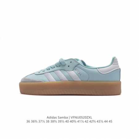 阿迪达斯 德训鞋 Adidas Originals Samba Og Shoes 经典运动鞋小白鞋 T头鞋 男女鞋 彰显休闲摩登风情的时尚经典鞋。它诞生于50年 - 点击图像关闭
