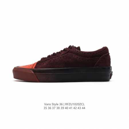 真标 带半码 VANS 万斯 Style 36 经典低帮休闲运动硫化滑板板鞋。真的是吹爆的系列,那就是VansStyle36系列低帮经典复古文化休闲运动篮球鞋好 - 点击图像关闭