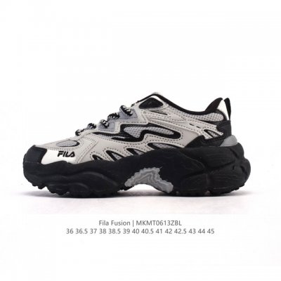 公司级 斐乐 男女同款老爹鞋 Fila Fusion 厚底增高百搭运动鞋 意大利百年经典运动品牌，网红单品 小红书推荐爆款 Fila斐乐新款小白鞋斐乐潮牌文化街