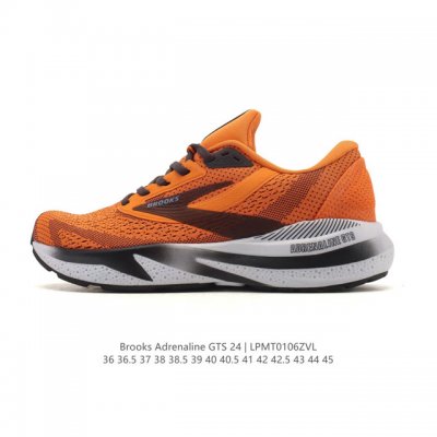 新品公司级 Brooks 布鲁克斯 Adrenaline Gts 追岚24 男女子支撑跑鞋低帮 功能 缓震,支撑透气跑步鞋！布鲁克斯Adrenaline Gts