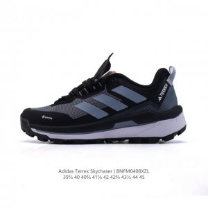 公司级 Adidas阿迪达斯Terrex Skychaser 2 男子经典款户外徒步登山缓震防滑跑步鞋徒步运动鞋，Adidas Terrex Skychaser