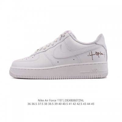 公司级 新款 Af1耐克 Nike Air Force 1 ‘07 Low 空军一号 气垫厚底增高百搭运动板鞋 原楦头原纸板 小白鞋 打造纯正空军版型，专注外贸