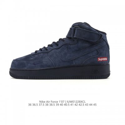 公司级 Af1耐克 Nike Air Force 1 ‘07 Low 空军一号 2025年 高帮 魔术贴 厚底增高百搭运动板鞋 原楦头原纸板 打造纯正空军版型，
