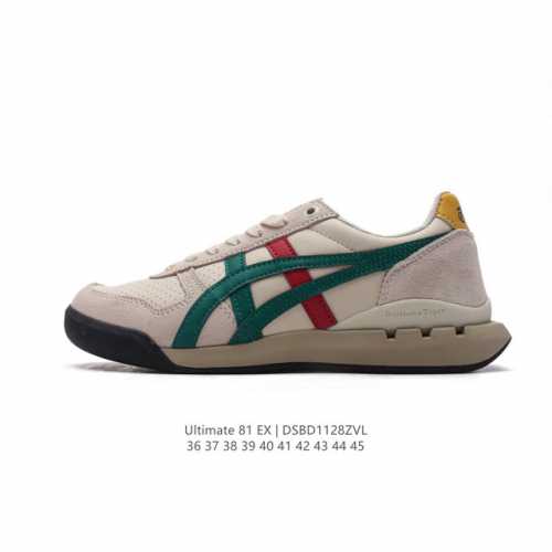 公司级 Onitsuka Tiger 鬼塚虎 Ultimate 81 男女士休闲运动板鞋，这款ultimate 81 男女同款复古休闲鞋是鬼冢虎的代表性入门级跑