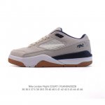 耐克 Nike 乔丹 Jordan Flight Court 时尚休闲 防滑耐磨 低帮运动鞋 复古篮球鞋 男女同款 Jordan 新鞋型 又来了！新配色曝光！滑