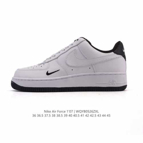耐克 Nike Air Force 1 '07 Low 空军一号含气垫 小白鞋 2025年 蛇年新款 低帮百搭厚底增高休闲运动板鞋 柔软 弹性十足的缓震性能和出