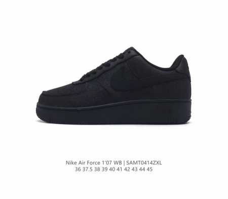 耐克 Nike Air Force 1 '07 Low 空军一号含气垫 低帮百搭厚底增高休闲运动板鞋。柔软、弹性十足的缓震性能和出色的中底设计，横跨复古与现代的 - 点击图像关闭