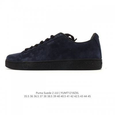公司级Jjjjound X puma Suede 2 防滑耐磨 彪马 低帮经典百搭休闲运动板鞋 货号:405977-01 尺码:35.5 36 37 37.5