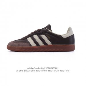 阿迪达斯 德训鞋 Adidas Originals Samba Og Shoes 经典运动鞋小白鞋 T头鞋 男女士板鞋 彰显休闲摩登风情的时尚经典鞋。它诞生于5