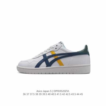 公司级 Asics 亚瑟士男女鞋 Japan S 2023春季新款男士运动复古休闲板鞋低帮耐磨运动鞋，Asics Tiger 亚瑟士 Japan S 休闲运动鞋 - 点击图像关闭
