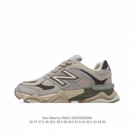 公司级 Nb 新百伦 New Balance Nb9060小象蹄男女款9060舒适百搭老爹鞋。全新 9060 款式将经典风格与现代设计融合到日常多功能性中。 9 - 点击图像关闭