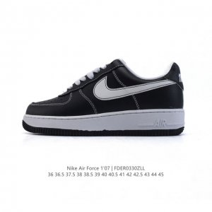 耐克 Nike Air Force 1 '07 Low 空军一号含气垫 小白鞋 2025年 蛇年新款 低帮百搭厚底增高休闲运动板鞋。柔软、弹性十足的缓震性能和出