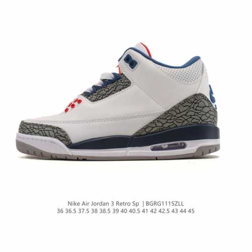 公司级 耐克 乔丹 Aj3 耐克 Nike Air Jordan 3 Retro Se 乔3 倒钩 中帮复刻篮球鞋 乔丹3代 三代 男女子运动鞋，作为 Aj 系