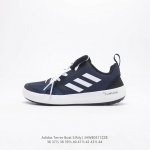 adidas 阿迪达斯正品terrex Boat 涉水鞋 男女子经典运动休闲鞋 户外运动鞋 这款户外鞋,力求在炎热的季节让你保持凉爽。鞋面采用climacool
