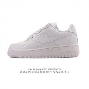耐克 Nike Air Force 1 '07 Low 空军一号含气垫 小白鞋 2025年 蛇年新款 低帮百搭厚底增高休闲运动板鞋。柔软、弹性十足的缓震性能和出