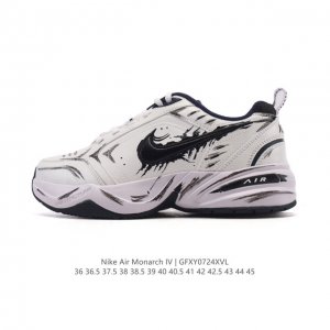 公司级 耐克 Nike Air Monarch Iv男女子训练鞋厚底老爹鞋休闲复古运动鞋。Nike Air Monarch Iv 运动鞋为你打造出众的训练装备，