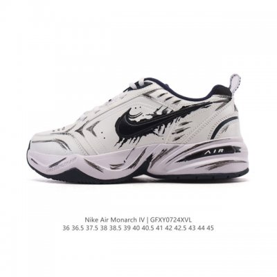 公司级 耐克 Nike Air Monarch Iv男女子训练鞋厚底老爹鞋休闲复古运动鞋。Nike Air Monarch Iv 运动鞋为你打造出众的训练装备，