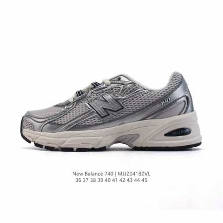 公司级 New Balance Mr740 Nb新百伦系列复古老爹风休闲运动慢跑鞋。采用轻质牛剖革拼接透气网眼衬垫织物鞋面材质 T-Beam大底提供足步弓支撑 - 点击图像关闭