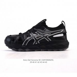 亚瑟士 Asics Gel-Sonoma Cn 轻盈舒适耐磨透气 低帮 洞洞鞋 凉鞋 复古缓震越野运动鞋1012B584-021 硬核户外党必入的3大理由 “踩