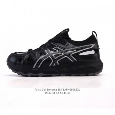 亚瑟士 Asics Gel-Sonoma Cn 轻盈舒适耐磨透气 低帮 洞洞鞋 凉鞋 复古缓震越野运动鞋1012B584-021 硬核户外党必入的3大理由 “踩